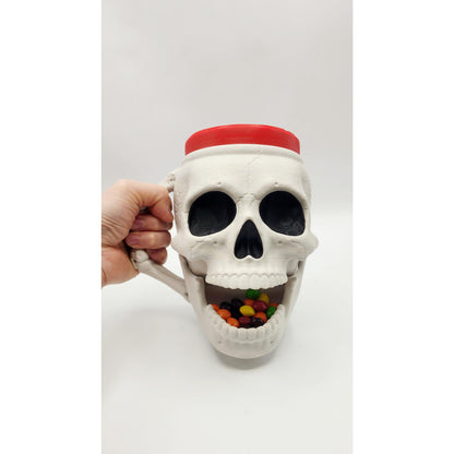 Skullivan Skull 3D printed ice cream pint holder, view 1