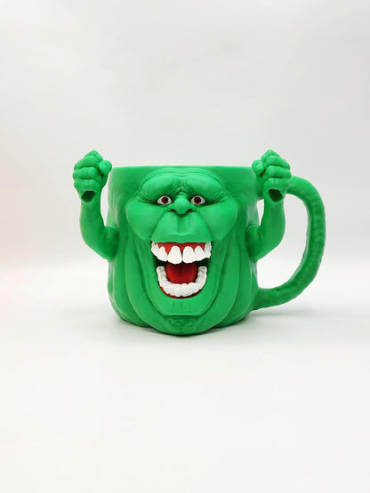 Hungry Green Ghost 3D printed ice cream pint holder, view 6