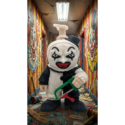Slasher Mime Clown 3D printed soap holder, view 2