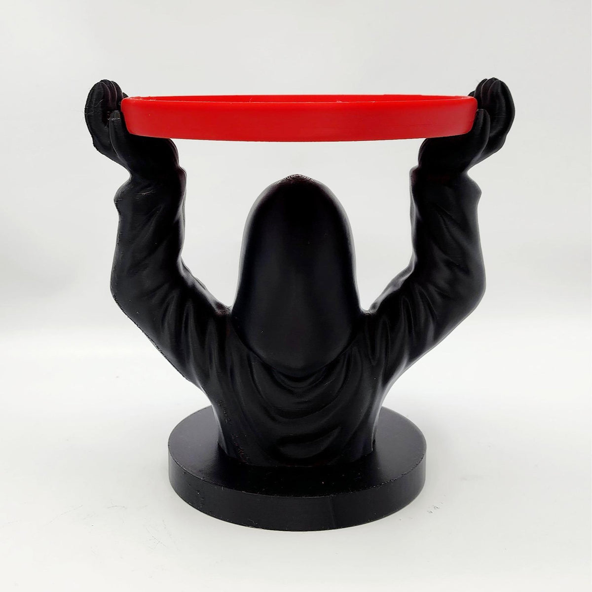 Halloween Ghoul 3D printed candle holder, view 6