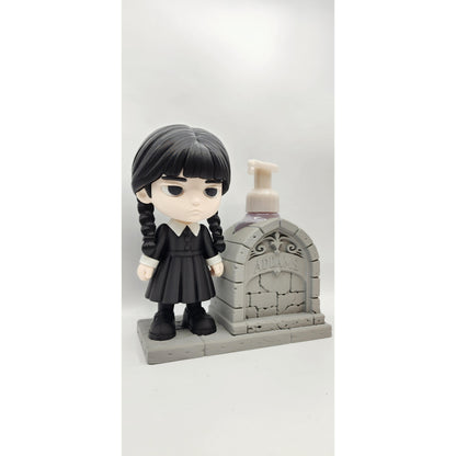 Gothic Braided 3D printed soap dispenser holder, view 2
