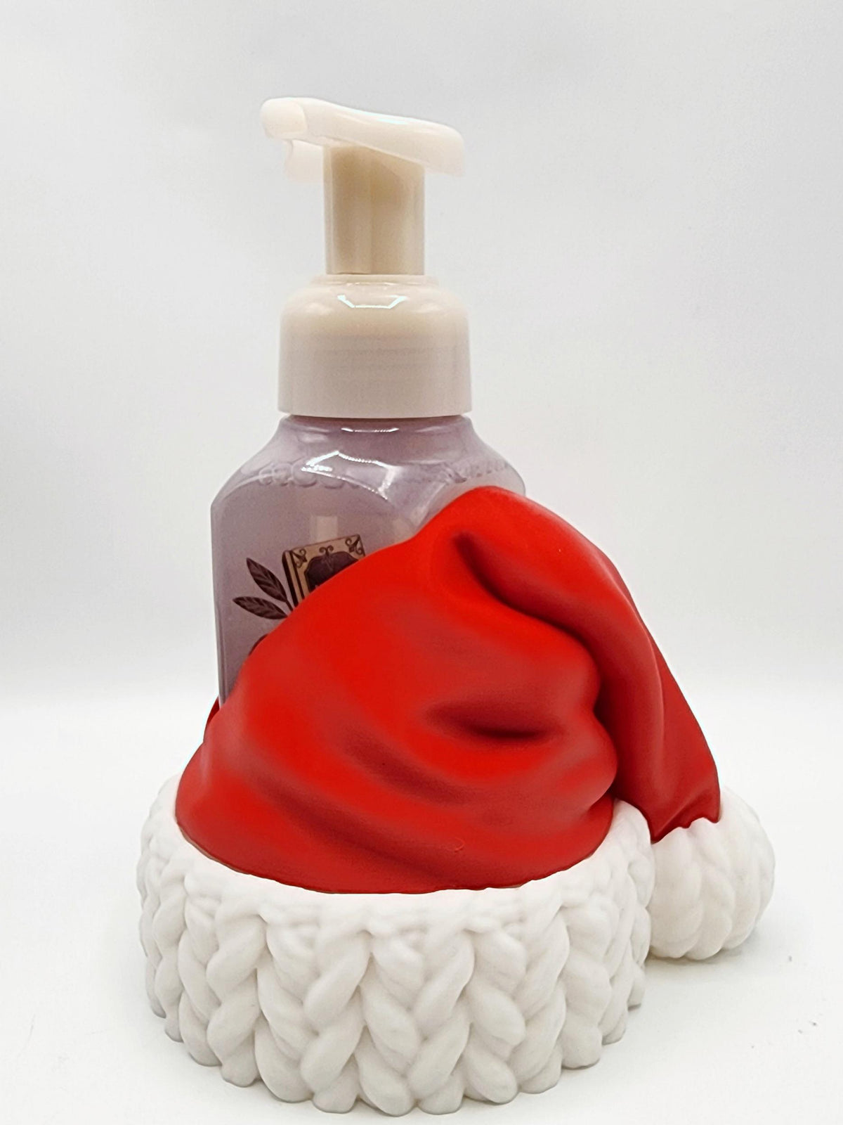 Santa Claus 3D printed soap dispenser holder, view 8