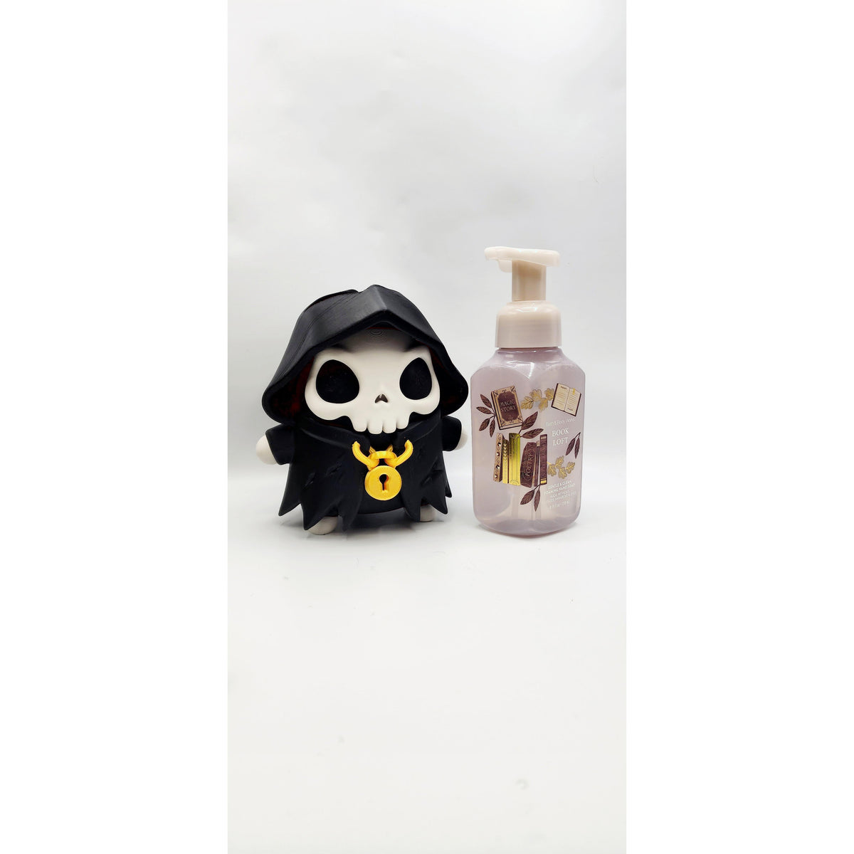 Cute Grim Reaper 3D printed soap holder, view 6