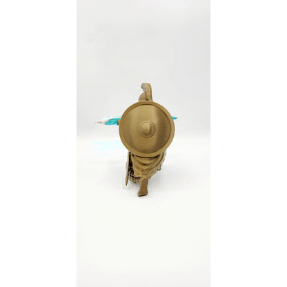 Kneeling Warrior 3D printed pen holder, view 5