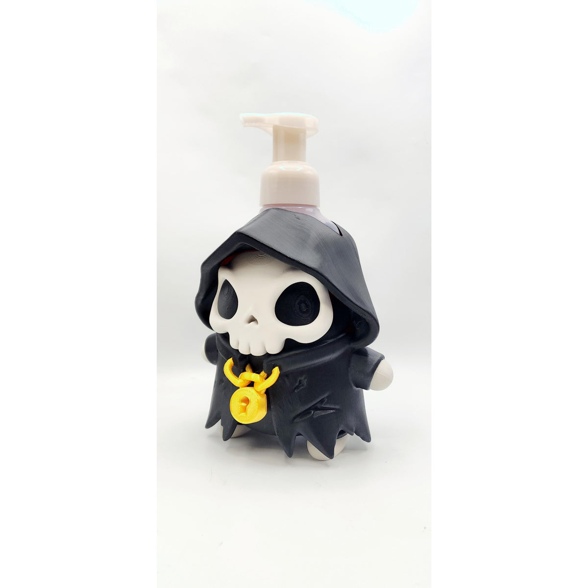 Cute Grim Reaper 3D printed soap holder, view 4