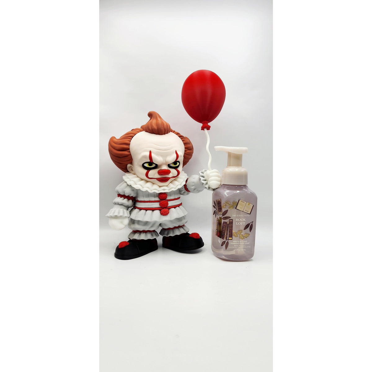 Spooky Horror Clown 3D printed soap holder, view 7