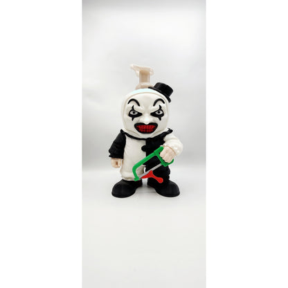 Slasher Mime Clown 3D printed soap holder, view 3