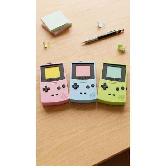 Retro Handheld 3D printed memo holder, view 1