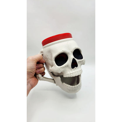 Skullivan Skull 3D printed ice cream pint holder, view 7