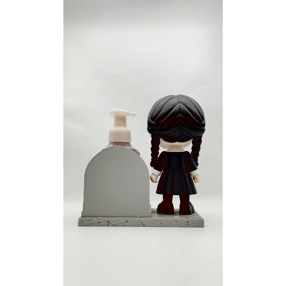 Gothic Braided 3D printed soap dispenser holder, view 6