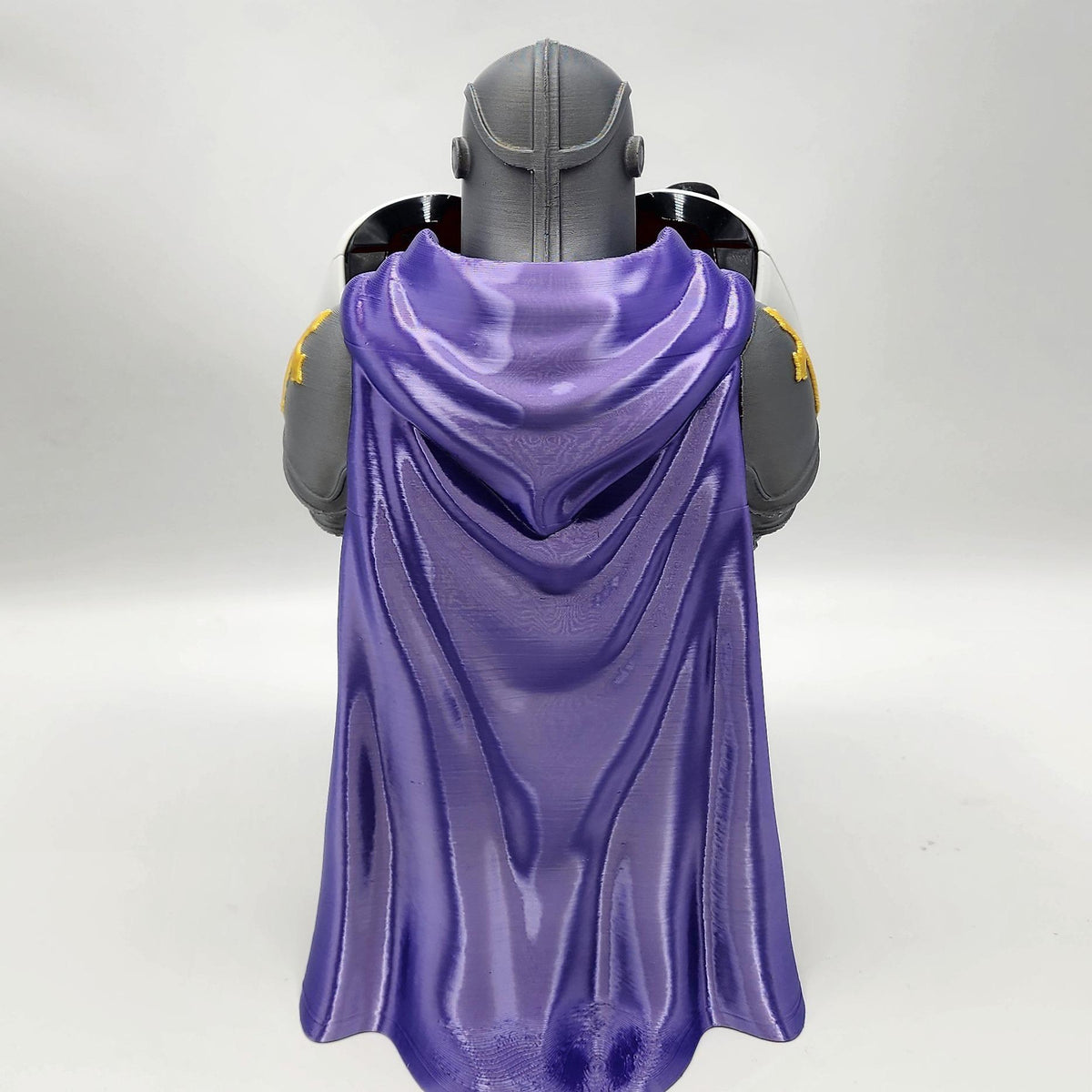 Kneeling Knight Paladin 3D printed controller stand, view 4