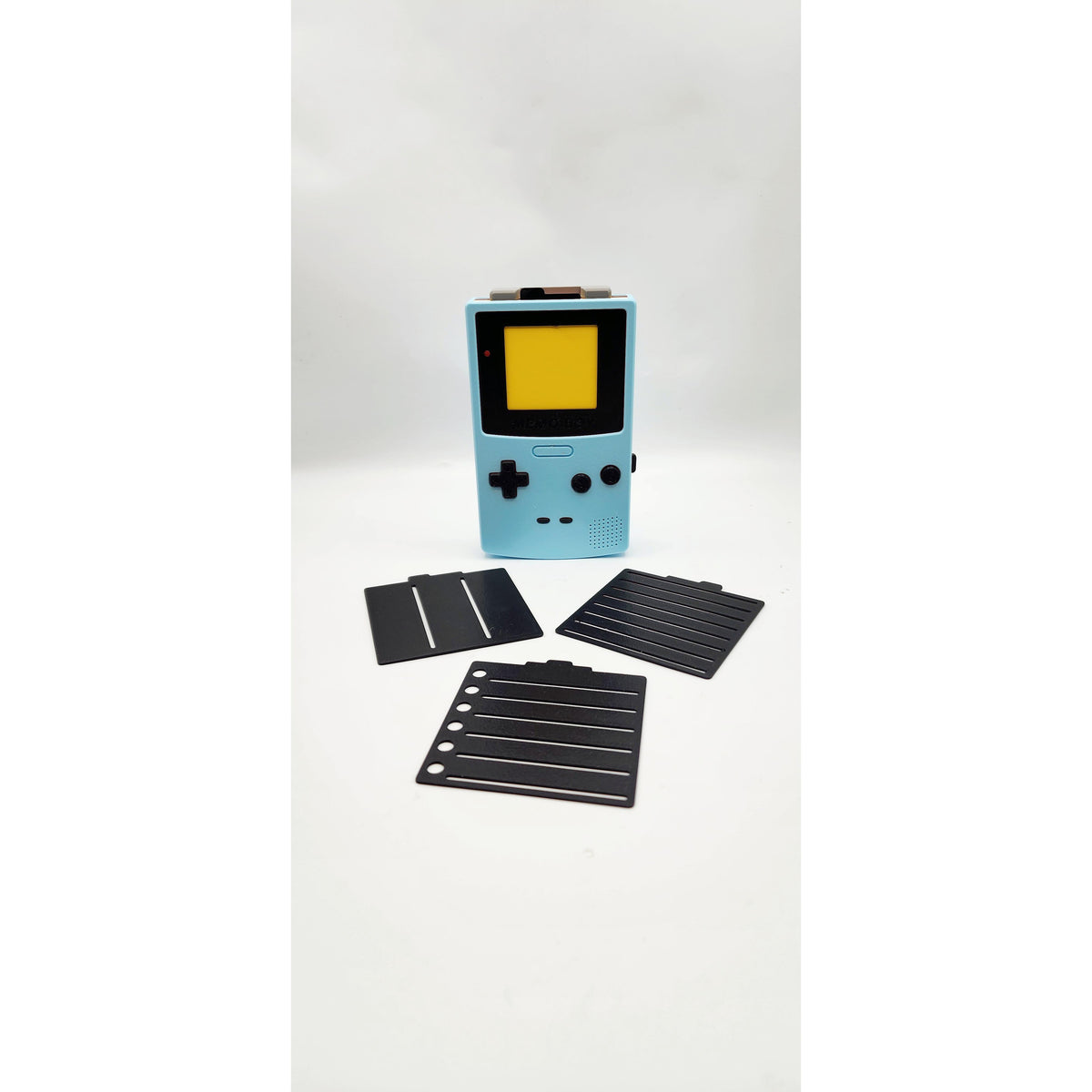 Retro Handheld 3D printed memo holder, view 8