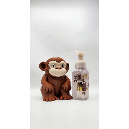 Cute Monkey 3D printed soap dispenser holder, view 9