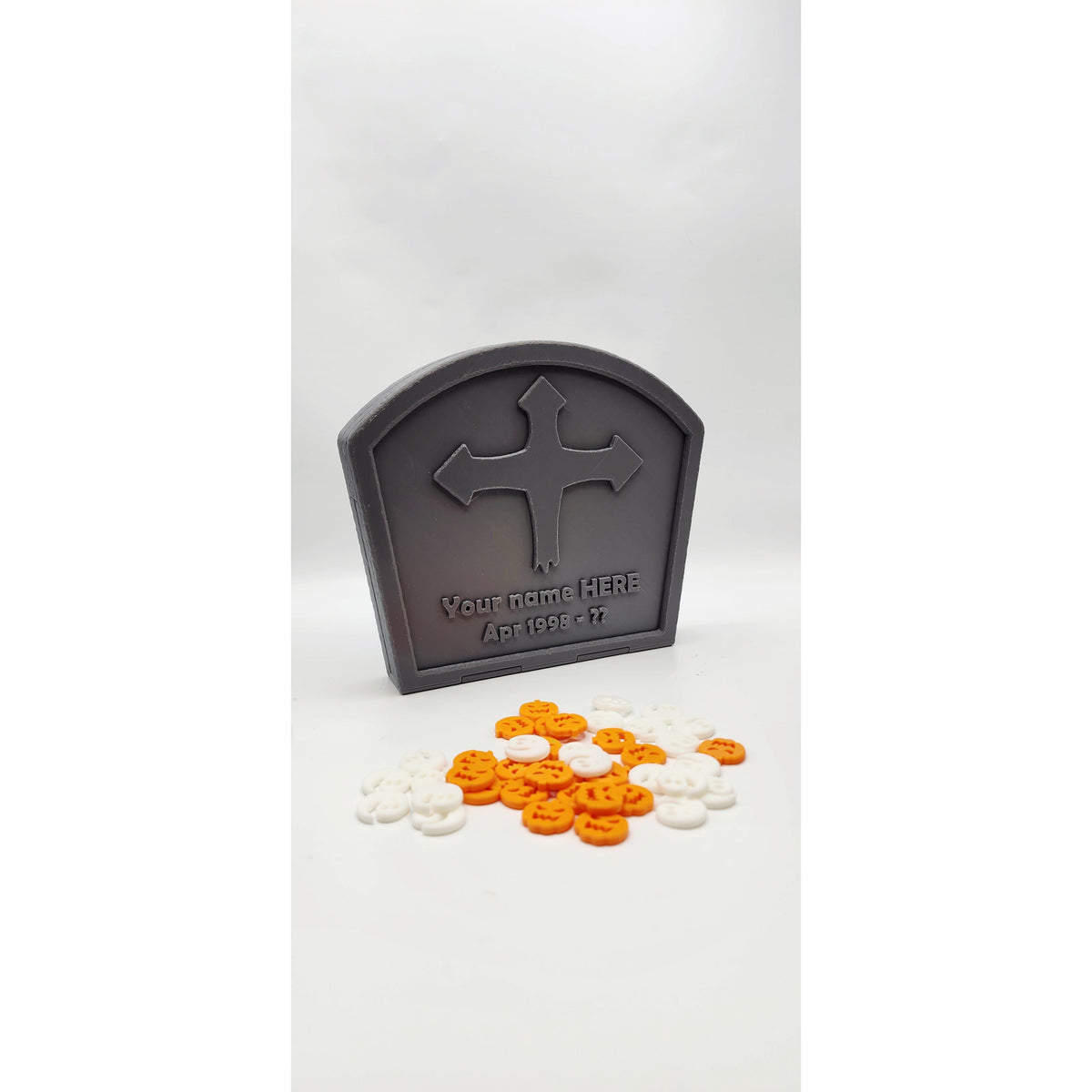 Halloween Tombstone Connect 3D printed game, view 5