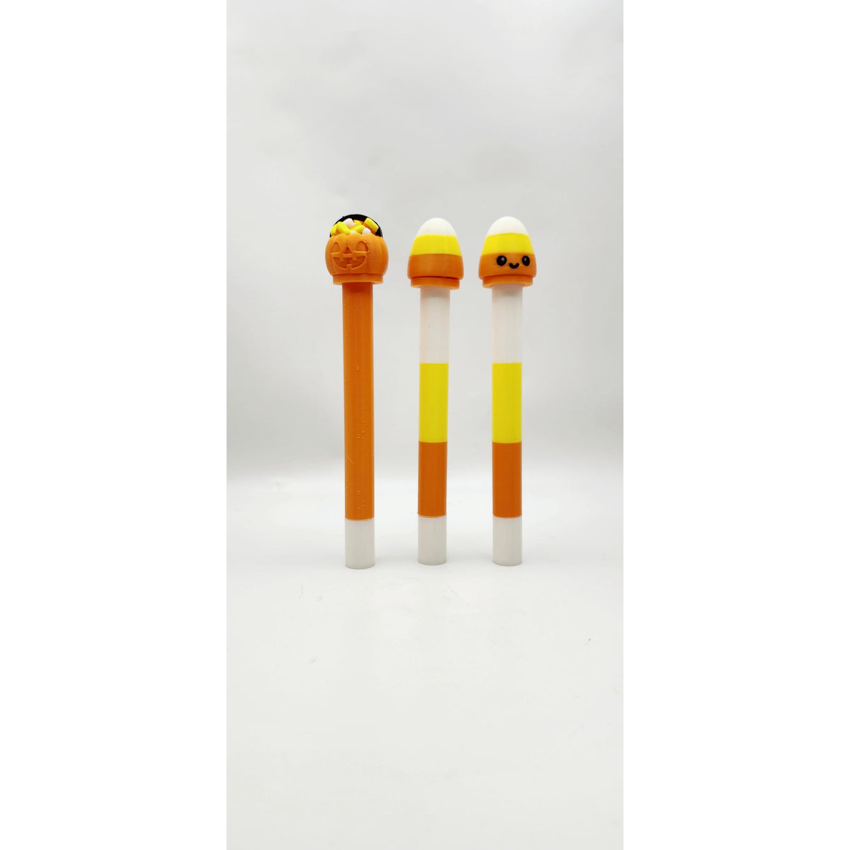 Kawaii Dumpling 3D printed clicker pens, view 4