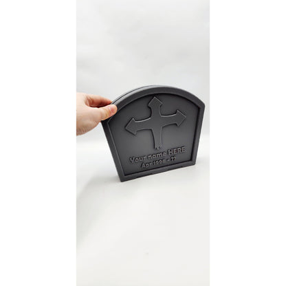 Halloween Tombstone Connect 3D printed game, view 8