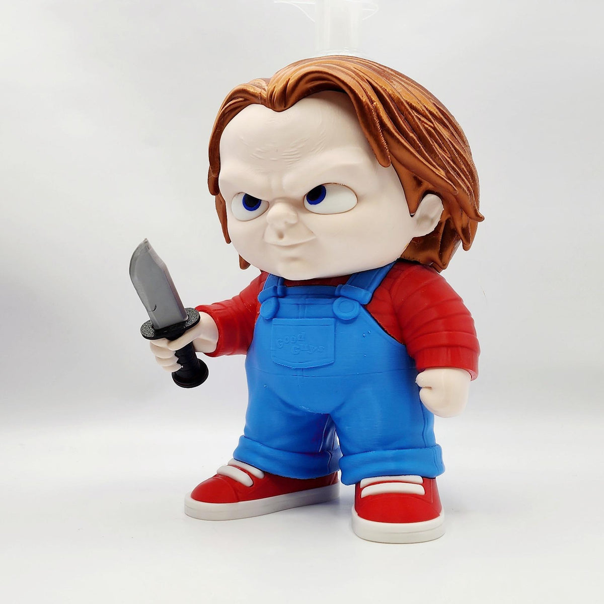 Creepy Killer Doll 3D printed soap holder, view 6