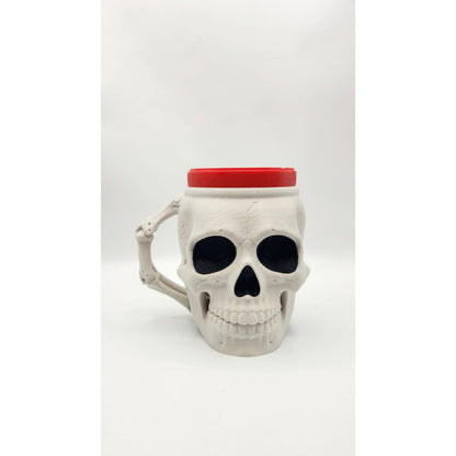 Skullivan Skull 3D printed ice cream pint holder, view 2