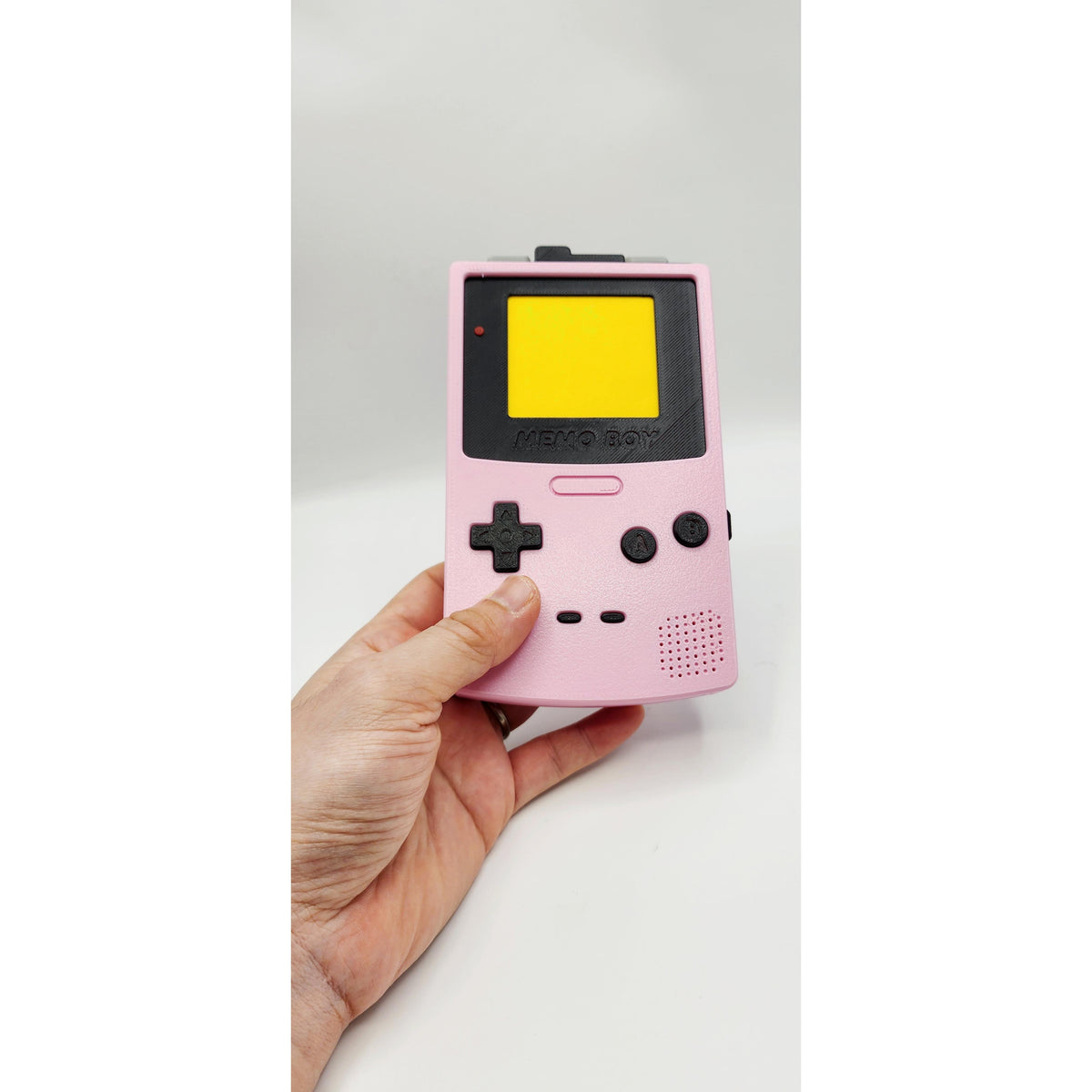 Retro Handheld 3D printed memo holder, view 5