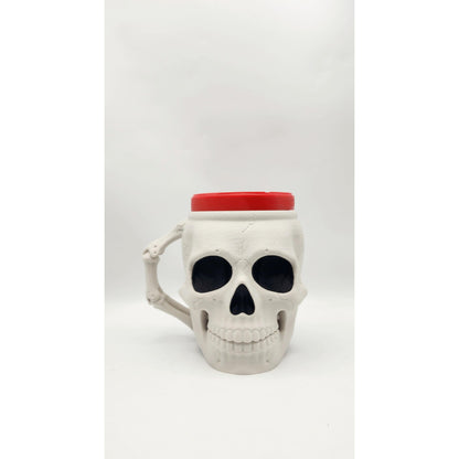 Skullivan Skull 3D printed ice cream pint holder, view 9
