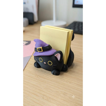 Cute Cat 3D printed sticky note holder, view 6