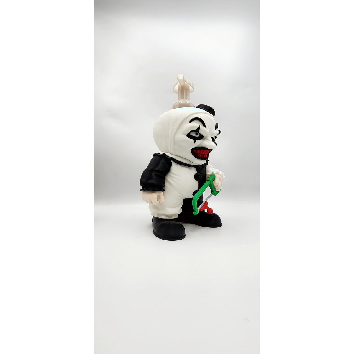 Slasher Mime Clown 3D printed soap holder, view 7
