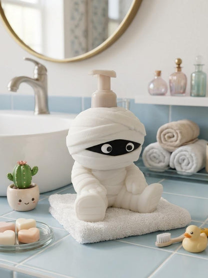 Cute Mummy 3D printed soap holder, view 1