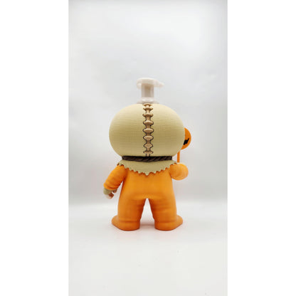 Burlap Sack Figure 3D printed soap bottle sleeve, view 6