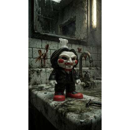 Spooky Retro 3D printed soap dispenser holder, view 9